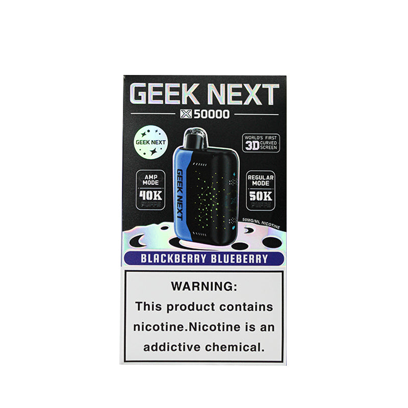 Blackberry Blueberry Geek Next X 50000 - Black Coral